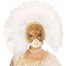 Venezianische Maske Federa White Deluxe 2