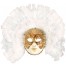 Venezianische Maske Federa White Deluxe 3