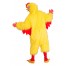 Verrücktes Huhn Kostüm aus Plüsch
