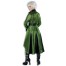 Victorian Gothic Mantel grün für Damen 2