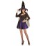 Violette Glimmer Hexe Halloweenkostüm 2