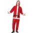 Weihnachtsmann Kostüm mit Kapuze