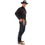 Western Cowboy Hemd schwarz