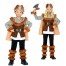 Racker Ragnar Wikinger Kostüm für Jungen