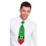 Glitzer Christmas Elf Krawatte für Herren 1