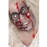 Zombie Make-Up Set Augapfel 