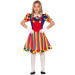 Happy Sally Clown Kostüm für Mädchen
